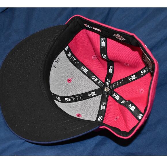 MiLB Pensacola Blue Wahoos x Marvel’s Defenders New Era 59FIFTY Fitted Hat 7 1/8 - Picture 4 of 7